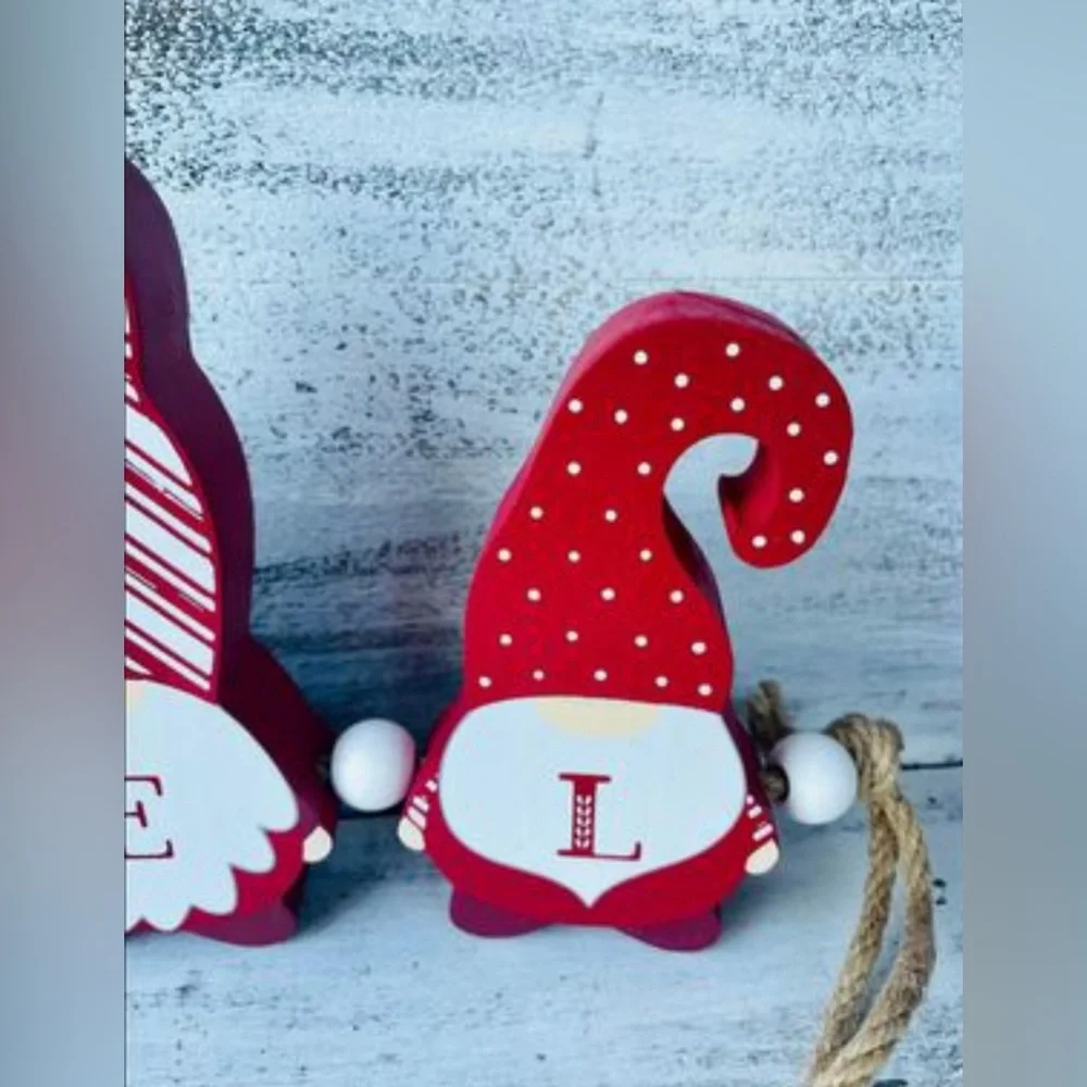 *Gnomes Noel Standing Sign